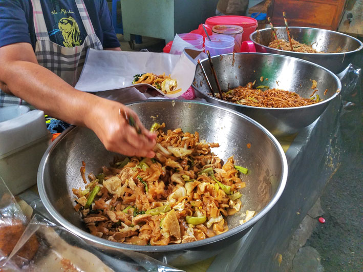 mie baskom gang kalimati